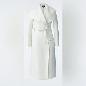 Mackage White Wrap Coat